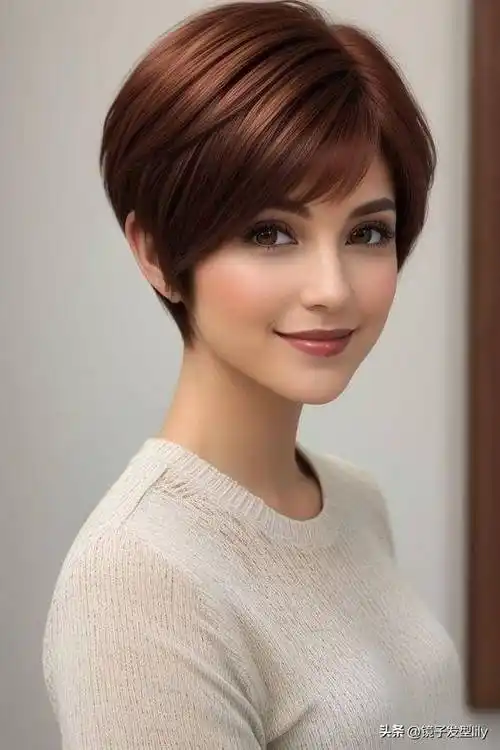 层次短发,为奔五奔六姐妹绽放年轻光彩_发型_女性_气质