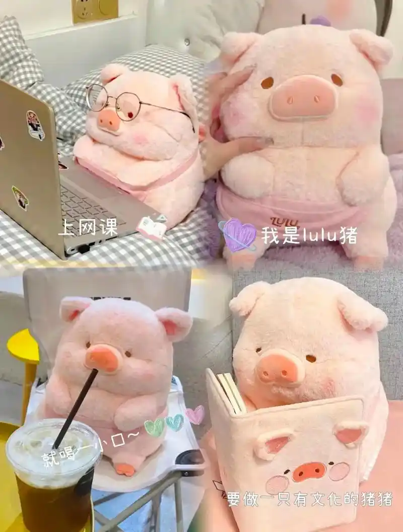 这像不像某人的样子呢#lulu猪#呆萌可爱#小可爱图片出现# - 抖音