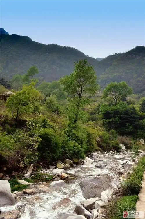 水系唯美之陕西蓝田岱峪水库醉人风光