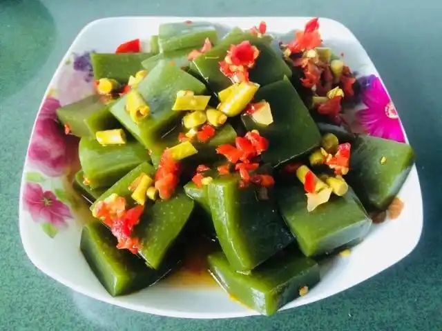 农村解暑美食,土家神豆腐