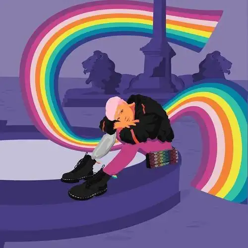 这种骚粉配色一般人不敢这么玩