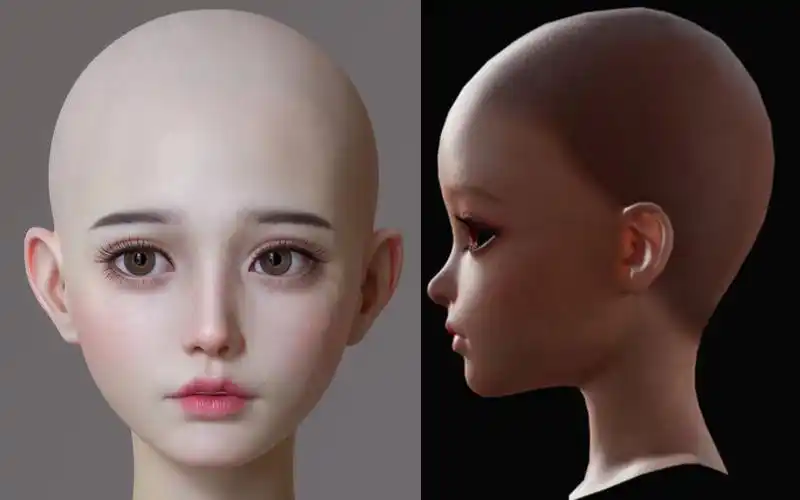 maya零基础建模人物头部建模过程讲解