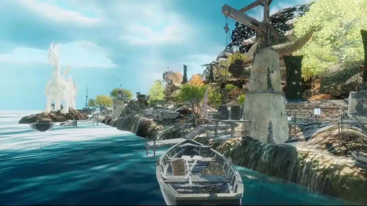 想到无人小岛充电91#场景布置 #unity - 抖音