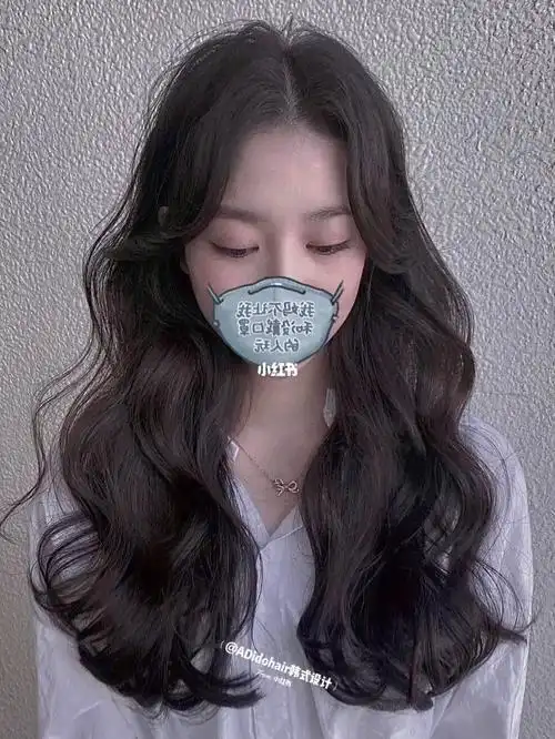 纯欲风法式烫发圆脸大脸很适合减龄必备