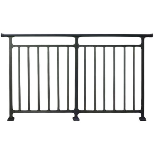 锌钢阳台护栏铁艺围栏小区连廊栏杆楼顶露台防护栏楼梯扶手户外