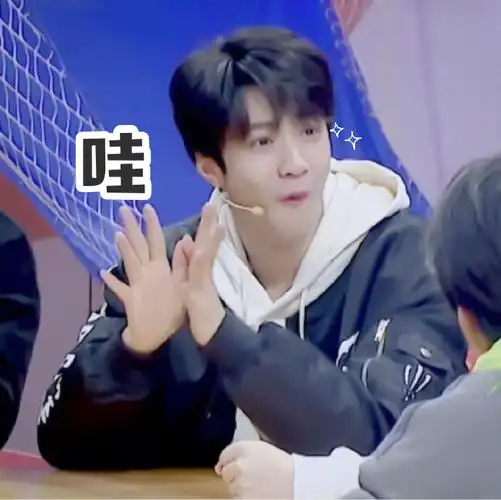 刘耀文接招吧前辈##刘耀文表情包