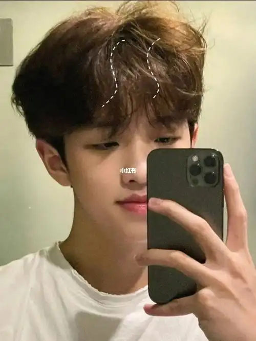 男生发型设计韩式气垫烫适合大部分男生