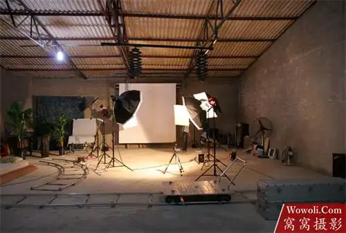 摄影棚布光