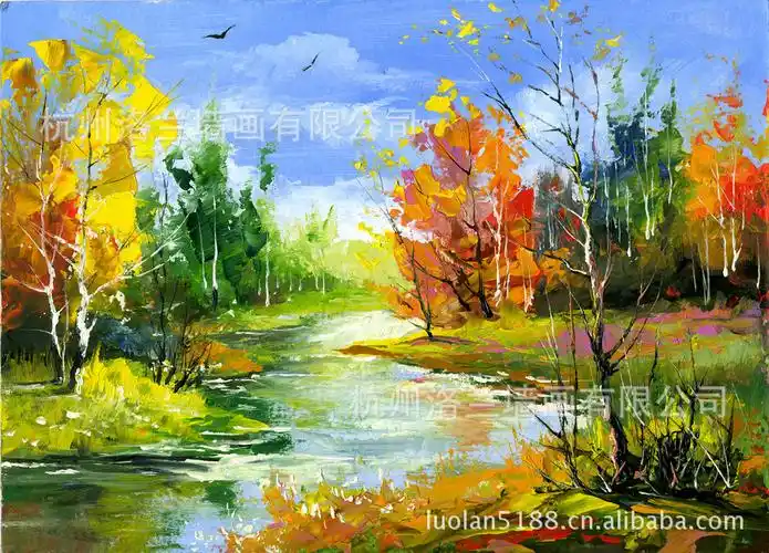 厂家直销 壁纸,壁画,背景墙-油画名作系列图片_1