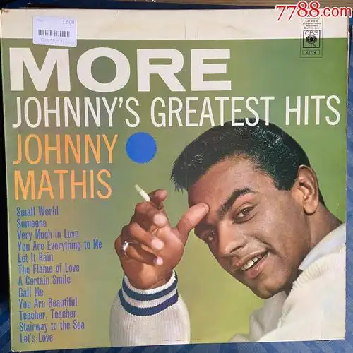 约翰尼·马蒂斯-经典金曲-12寸黑胶lp-055_老唱片/胶片_第1张_7788