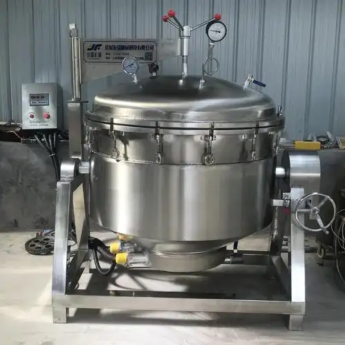 五香酱牛肉高压锅 不锈钢大型电加热高压锅 酱猪蹄高温高压蒸煮锅