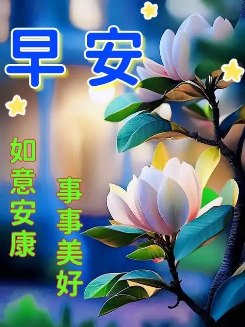 早安图片平平安安才是真健健康康才是福早上好