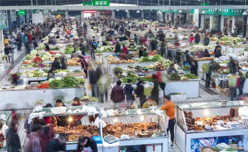 各地年货市场供应充足