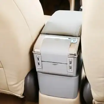 鼎瑾 汽车扶手箱手扶箱专车专用免打孔汽车用品飞度轩逸科鲁兹威驰