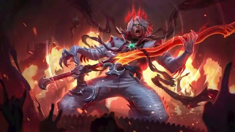 英雄联盟lol破败之王佛耶戈五杀摇滚皮肤原画