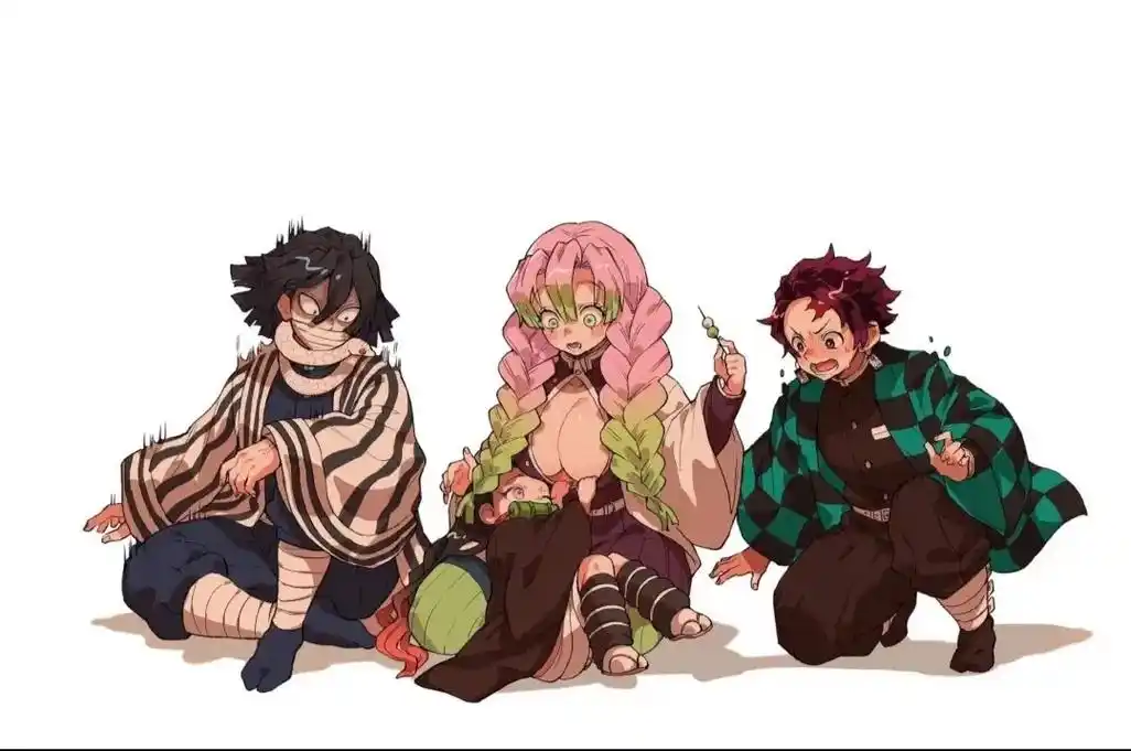 鬼灭之刃 #九柱 #蛇柱伊黑小芭内 #义勇蝴蝶忍 #大哥 - 抖音