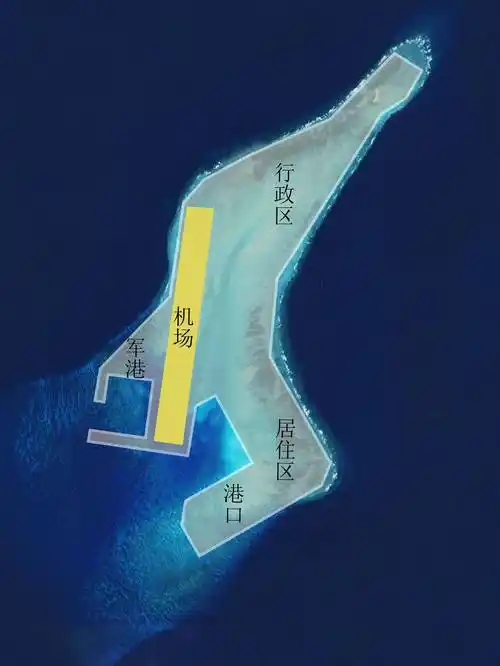 中国南海安达礁未来建设,将有力支撑三大群礁的掌控_礁盘_郑和_控制