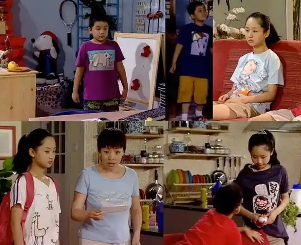 我们曾经最爱的家有儿女居然是一部时装大片