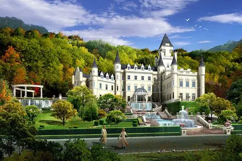 北京人济山庄城堡别墅