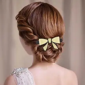 (扭扭发夹怎样盘发?)_西子美发网