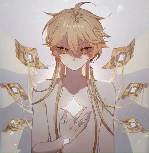 原神金发正太可爱空的pixiv插画