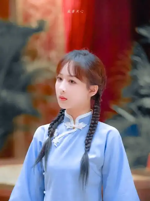 杨紫李现民国造型