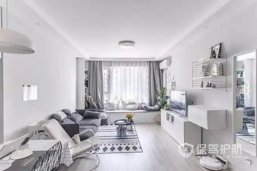 小户型适合浅灰色的墙面吗小户型浅灰色墙面效果图