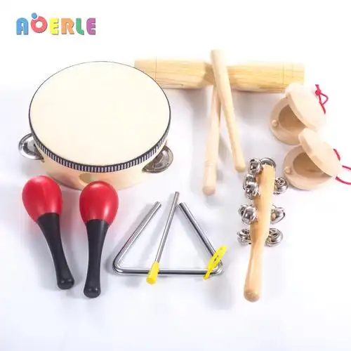 尔夫早教乐器套装小学打击乐器组合儿童音乐乐器套装