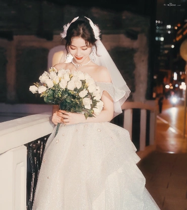 许佳琪snh48毕业婚纱造型曝光仙气十足