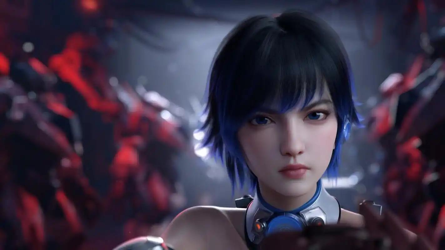 动漫女神|企鹅首款自研fps端游《逆战》高清4k壁纸:智械之叛猎场即将