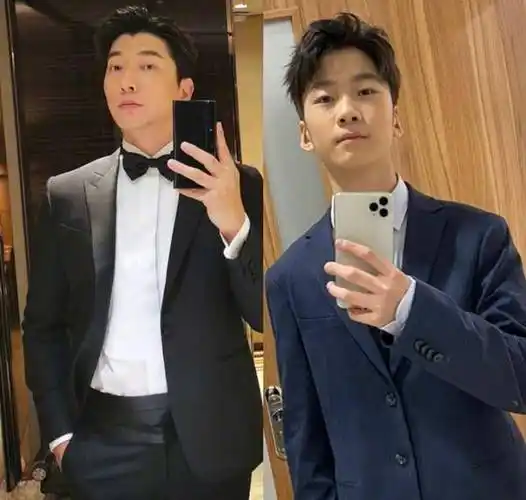 张亮晒天天近照,大长腿极显霸道总裁风,网友喊话森碟:配一脸_女儿