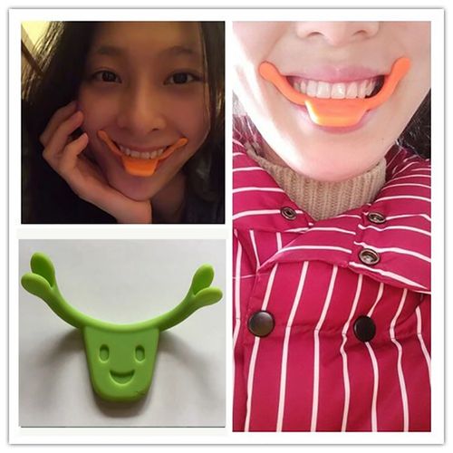 微笑矫正练习器去双下巴嘴唇训练器神器瘦脸机