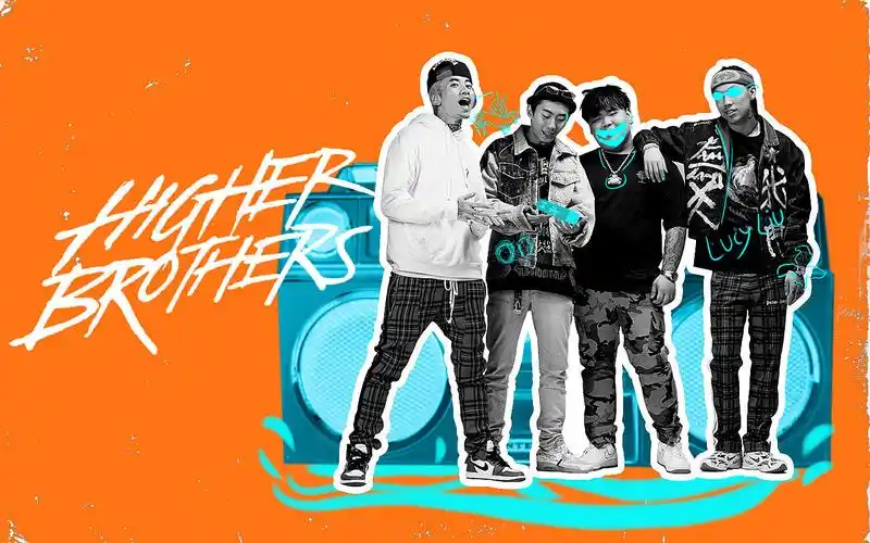 我迫不及待的以此风格延伸创作了"hiphop的夏天" 在rapper周围我