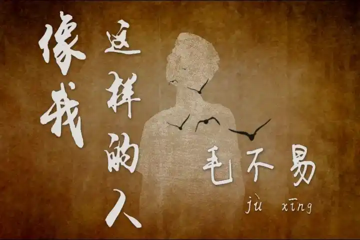 巨星【毛不易】像我这样的人