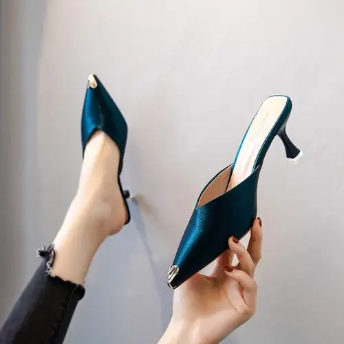 一字拖高跟女细跟品牌|一字拖高跟女细跟推荐|一字拖高跟女细跟搭配|