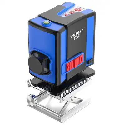 亚固12线红外线水平仪绿光高精度强光细线贴墙贴地一体机激光蓝光