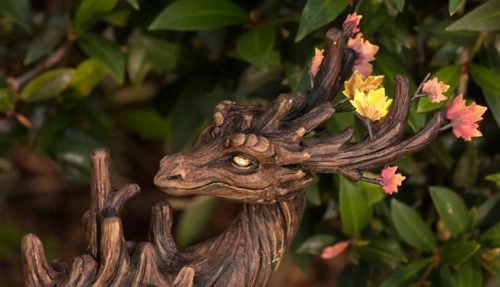 超级可爱的树龙,这次才是园艺大师该有的作品_新浪看点