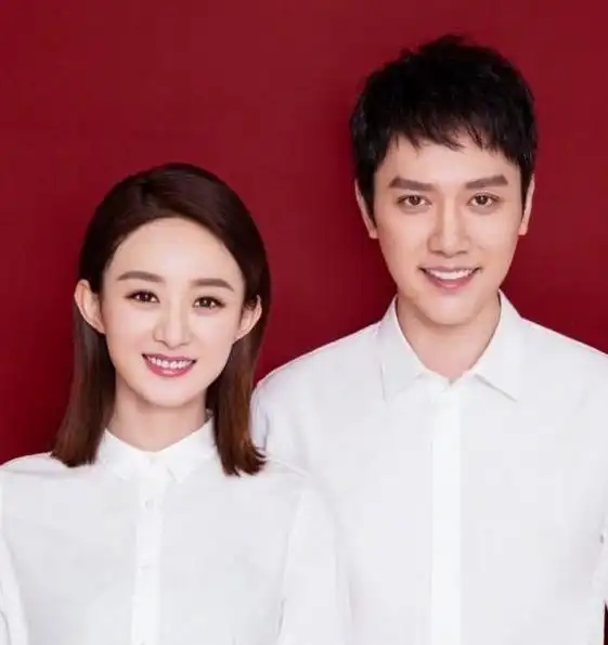赵丽颖冯绍峰中式婚纱曝光,相差9岁,却越看越有夫妻相