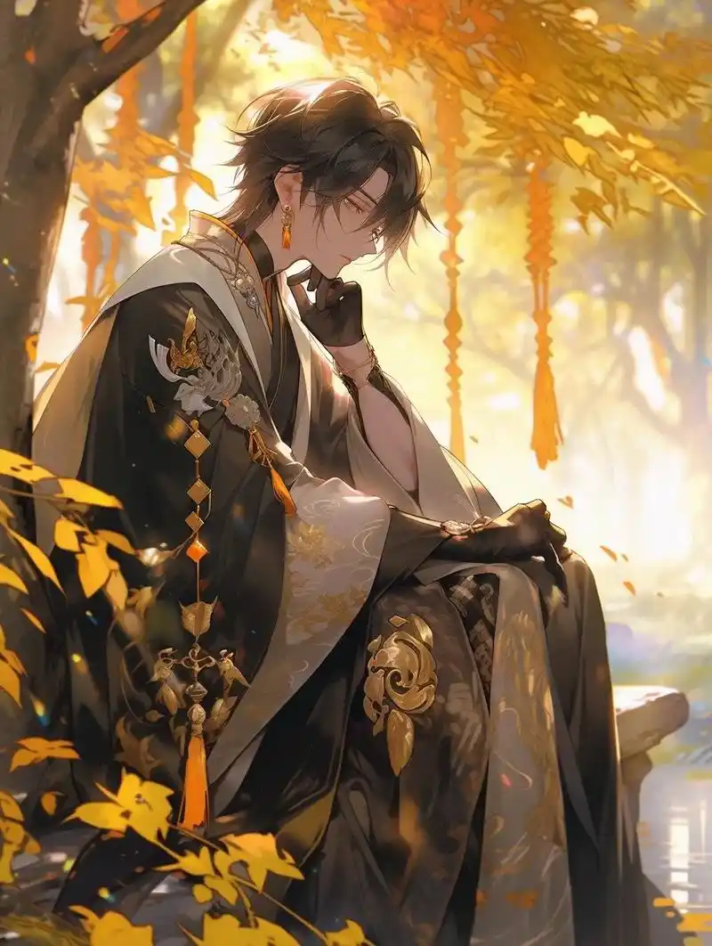 二次元 #动漫 #古风 #插画 #国风 - 抖音