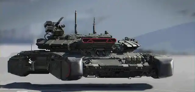 未来的武器会不会是这样一组非常不错的科幻武器插画作品欣赏