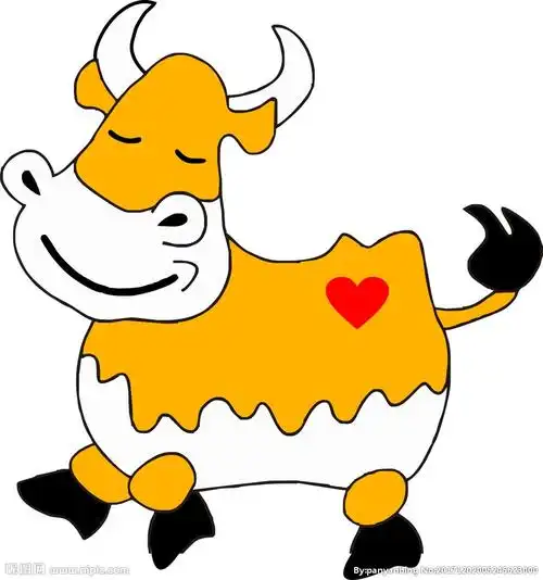 土黄牛设计图__卡通设计_广告设计_设计图库_昵图网nipic.com