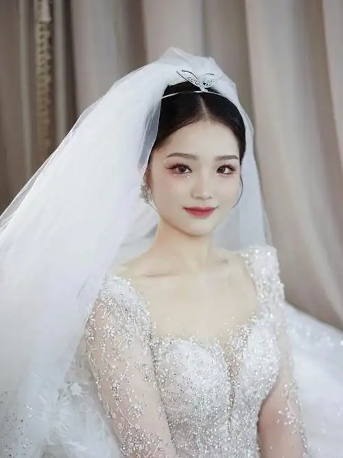 普通新娘的婚纱照片