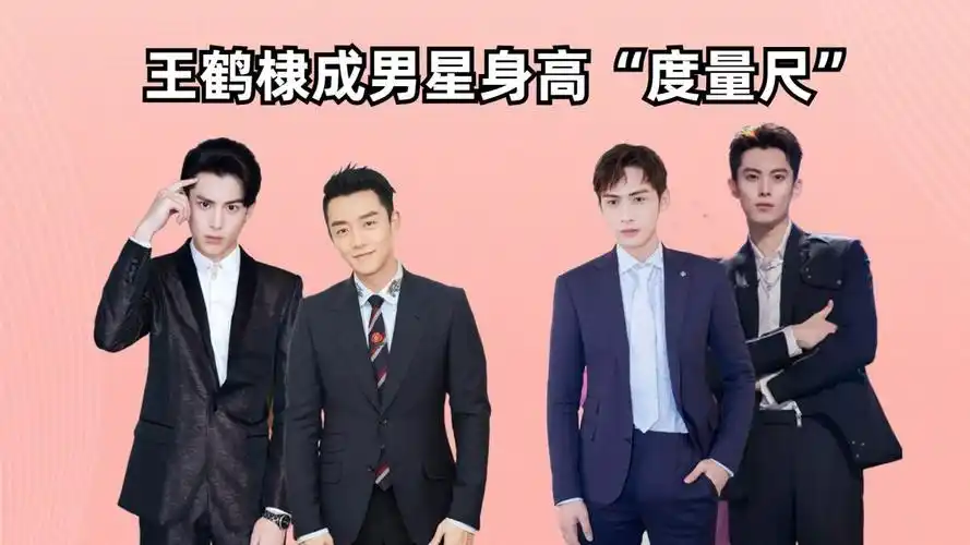 王鹤棣成男星身高"度量尺",郑恺含水量不小,刘耀文有待验证,看到