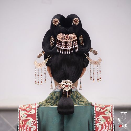 古风制宋压明流苏玛瑙珍珠头饰徽音古装汉服发饰