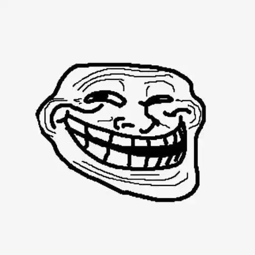 黑色免抠素材奸笑表情