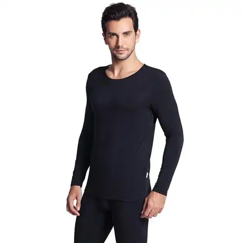 oubasa 欧巴莎 2013冬款秋衣秋裤男士保暖内衣套装进口莫代尔打底基础