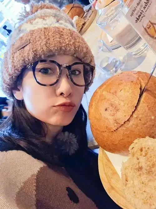 秦海璐出发录制花少