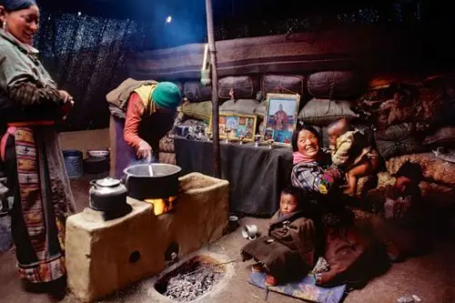 老照片:2000年的西藏生活