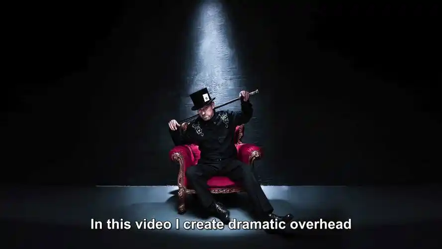 棚拍头顶光照片-adorama