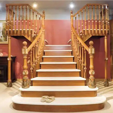 南京实木楼梯,南京楼梯厂家鑫丰楼梯 鑫丰木门 厂家直销.